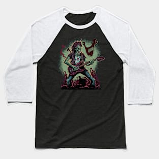 zombie rock Baseball T-Shirt